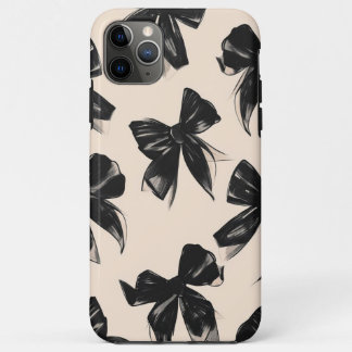 Élégant coque iphone Motif noir