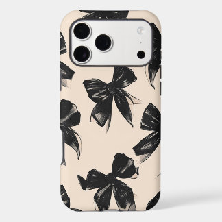 Élégant coque iphone Motif noir