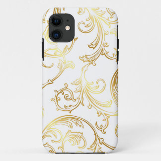 Élégant coque iphone Motif or