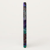 Élégant coque iphone Turquiose (Dos/Gauche)