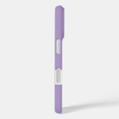 Élégant coque iphone violet avec personnalisation (Verso / Droite)