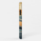 Élégant coque iphone Waves (Dos/Droite)