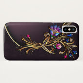 Élégant - Coque iPhone X (Dos (Horizontal))