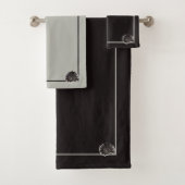 Elégant coquillage de coquillage neutre monochrome (En situation)