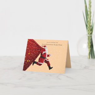 Elegant Corporate Holiday Greeting Kaart 2025