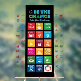 Elegant Corporate Motivatie Acryl Teken Poster