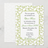 Elégant Corporate Party Invitation (Devant / Derrière)