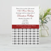 Elegant Corporate Party Invitation Kaart (Staand voorkant)