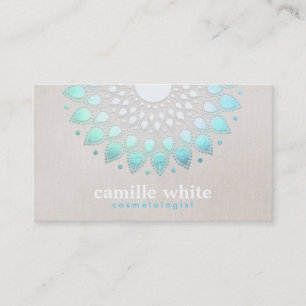 Elegant Cosmetology Holistic Skincare and Hair Visitekaartje