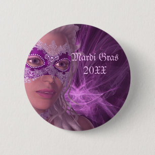 Elegant costume fantasy ronde button 5,7 cm