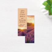 Élégant coucher de soleil Lavande paysage Bible Ve (Bureau)