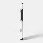 Elegant Country Potlood Waterverf Monogram iPhone Hoesje (Linkerkant)