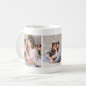Élégant Couple amoureux Photo Collage Mug (Devant gauche)