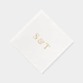 Élégant Couple Mariage Monogramme Esperluette (Droite)