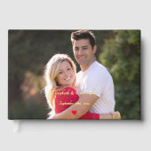 Elégant Couple Photo Mariages Anniversaire Keepsak (Recto)