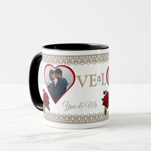 Élégant Couples Mug (Devant gauche)