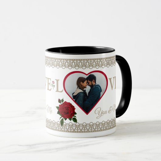 Elegant Couples Mug Mok (Voorkant rechts)