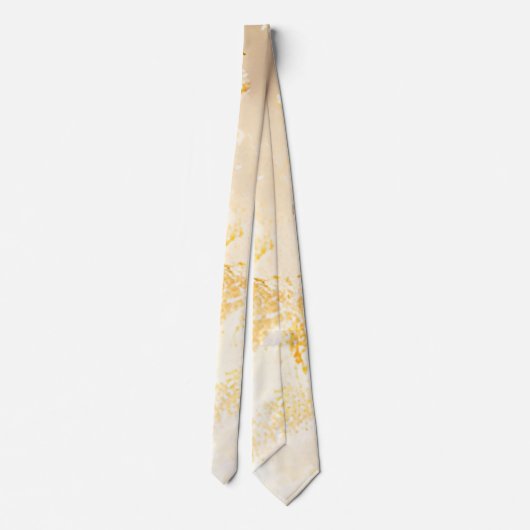 Élégant Cravate de séquence d'étincelle or (Dos)