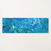 Elegant Crazy Lace Agate 2 - Blue Aqua Yogamat (Voorkant (horizontaal))