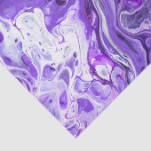 Elegant Crazy Lace Agate 7 - Ultra Violet Paars Tissuepapier (Detail)