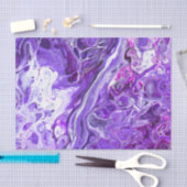 Elegant Crazy Lace Agate 7 - Ultra Violet Paars Tissuepapier (Craft)