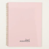 Elegant Crème Professeur appréciation tendance (Devant)