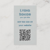 Elegant Cruise Travel Visitekaartje (Achterkant)