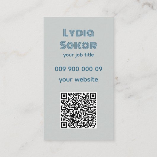 Elegant Cruise Travel Visitekaartje (Achterkant)