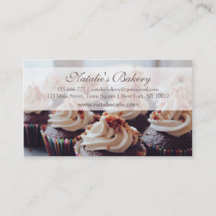 Elegant  cupcakes Bakery-Visitekaartjes Visitekaartje
