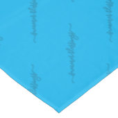 Elegant Custom Blue Tafelkleed (Gekanteld)