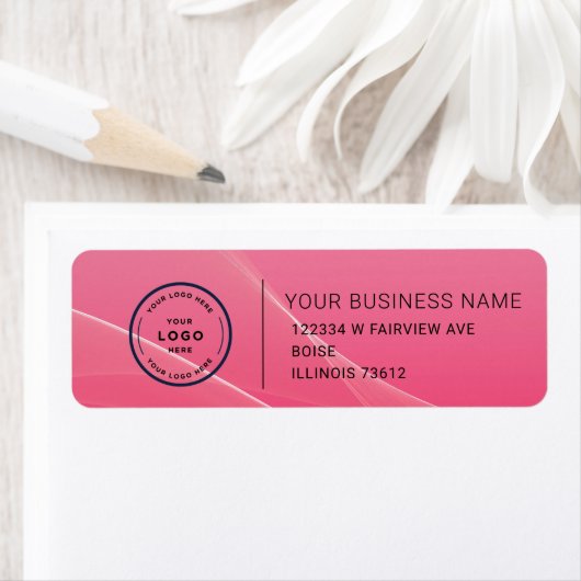 Elegant Custom Business Return Address Label (Insitu)