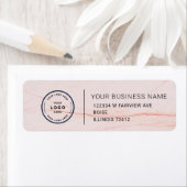 Elegant Custom Business Return Address Label (Insitu)