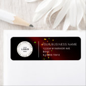 Elegant Custom Business Return Address Label (Insitu)