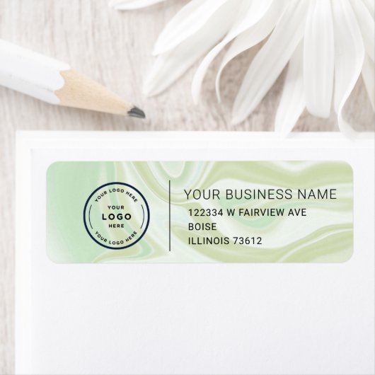 Elegant Custom Business Return Address Label (Insitu)