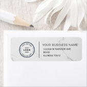 Elegant Custom Business Return Address Label (Insitu)