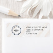 Elegant Custom Business Return Address Label (Insitu)