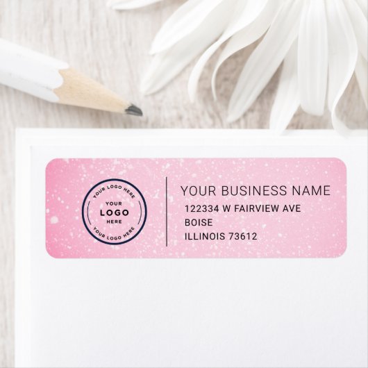 Elegant Custom Business Return Address Label (Insitu)