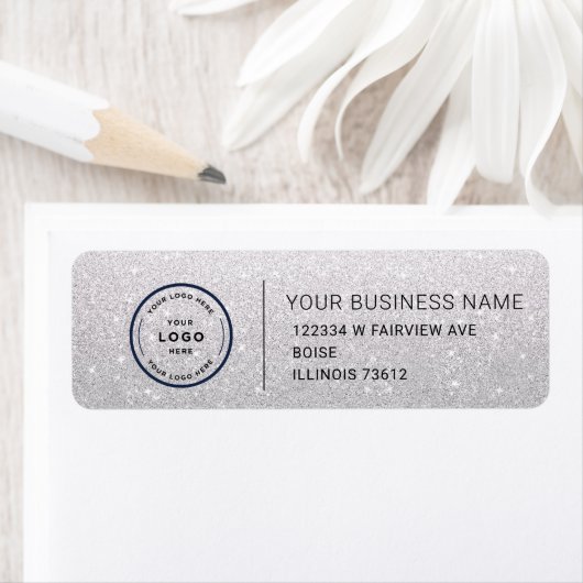 Elegant Custom Business Return Address Label (Insitu)