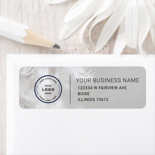 Elegant Custom Business Return Address Label (Insitu)