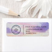 Elegant Custom Business Return Address Label (Insitu)
