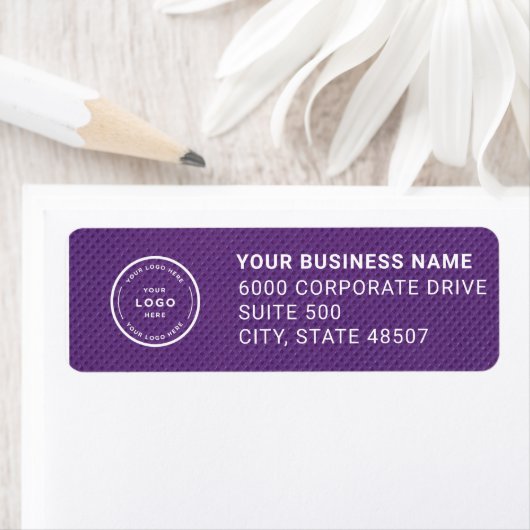Elegant Custom Business Return Address Label (Insitu)