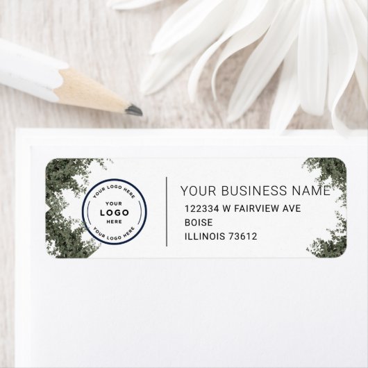 Elegant Custom Business Return Address Label (Insitu)