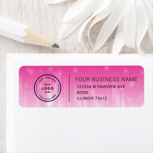 Elegant Custom Business Return Address Label (Insitu)