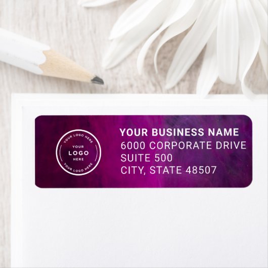 Elegant Custom Business Return Address Label (Insitu)