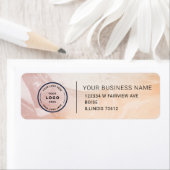 Elegant Custom Business Return Address Label (Insitu)