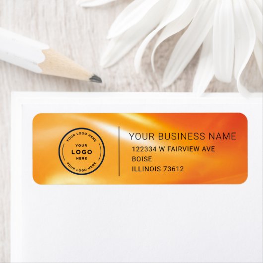 Elegant Custom Business Return Address Label (Insitu)