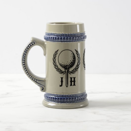 Elegant Custom Golf Monogram Design Bierpul (Links)