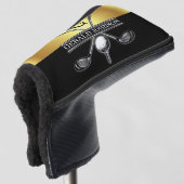Elegant Custom Golf Monogram Golfheadcover (3/4 voorkant)