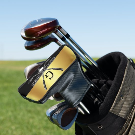 Elegant Custom Golf Monogram Golfheadcover (Insitu)