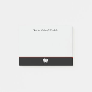 Elegant Custom Kitchen met Silverware Post-opmerki Post-it® Notes